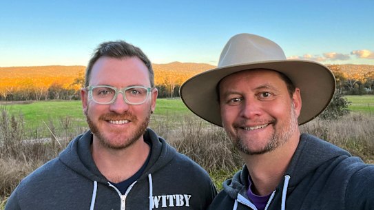 The couple has dubbed their winery Witby Estate, short for Wine in the Backyard.