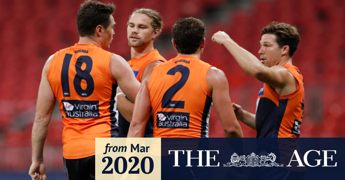 As It Happened Gws Account For Geelong Power Thump Suns Dons