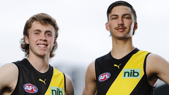 Tiger cubs: Tom Brown and Joshua Gibcus.