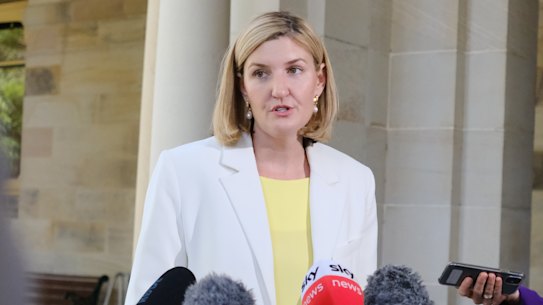 Health Minister Shannon Fentiman.