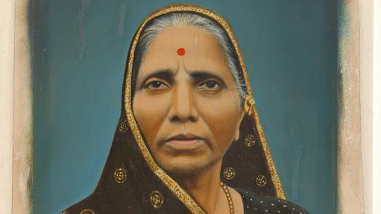 Untitled [Portrait of a Woman] Udaipur, Rajasthan, India, was purchased in 2009. 