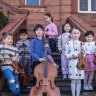 Charlotte Gresham, Dylan Chappel, Xander Brennan, Patricia, Mundine, Madeleine Vohland, Ava Tu and Joshua Ahn play in the Sydney Youth Orchestra. 