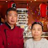 Jimmy Hu and Kerry Huang, owners of Dragon Sushi at Prahran Market.