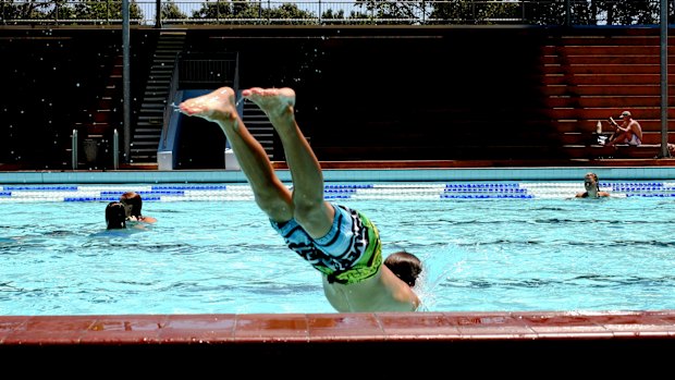 Botany Aquatic Centre in 2008. The mid-century pool will close on April 27 for renovations, reopening in 2027.
