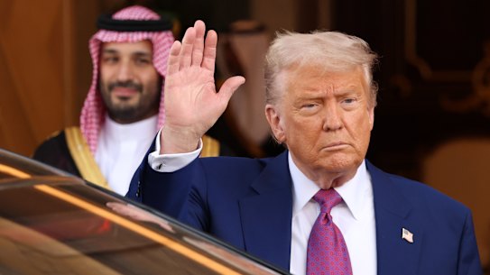 President Donald Trump and Saudi Crown Prince Mohammed bin Salman.