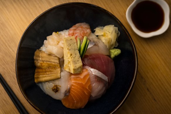 The premium chirashi.