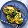 Herbs are perfect companions for eggs.