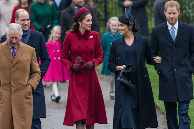 Prince William, Prince Charles, Kate Middleton, Meghan Markle, Prince Harry