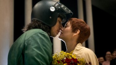 Adam Driver and Marion Cotillard in the âdaring, original and heroically oddâ Annette.