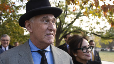 Roger Stone, a longtime Republican provocateur and former confidant of President Donald Trump is headed for jail.