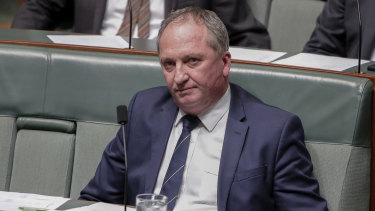 Barnaby Joyce says two bushfire victims "most likely" voted for the Greens. 
