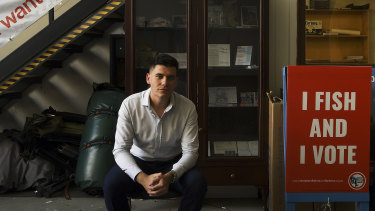 At 25, Filip Despotoski is leading the Shooters, Fishers and Farmers Party campaign to take on the National Party in the bush at the NSW election in March.
