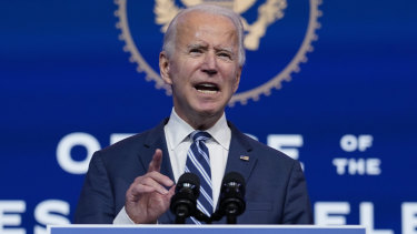 President-elect Joe Biden said he hoped Donald Trump would become "mildly more enlightened" as inauguration day approached. 