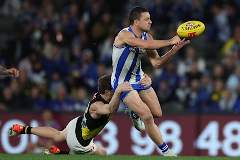 Luke Davies-Uniacke has a seven-year contract offer from North Melbourne.