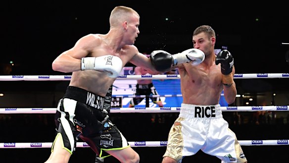 Liam Wilson (left) was stripped of the Australian title.