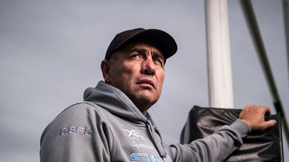 Gone but not forgotten: Premiership-winning Cronulla coach Shane Flanagan has been deregistered by the NRL.