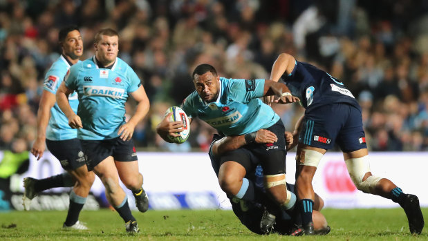 Sekope Kepu in action for NSW during their loss to the Blues at Brookvale Oval last year. 