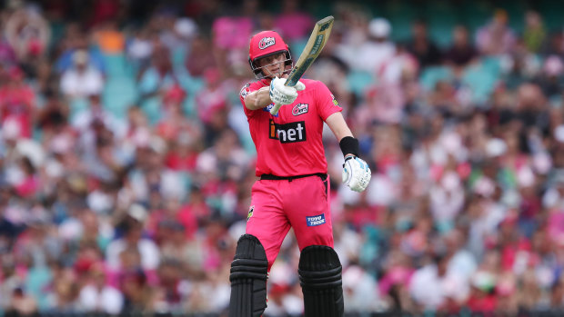 Steve Smith is back with the Sydney Sixers after a three-year hiatus.