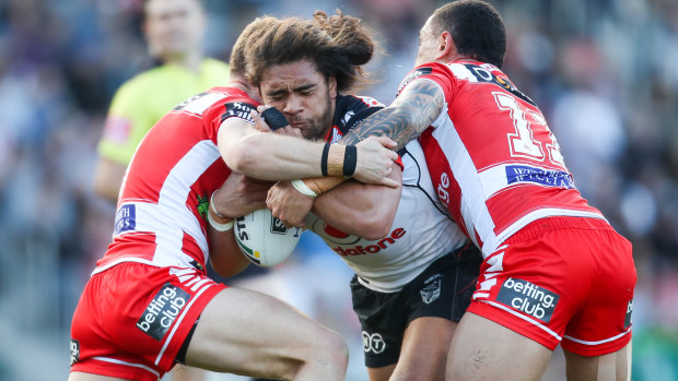 Stood down: Isaiah Papali'i will miss the Warriors' first game of the season.