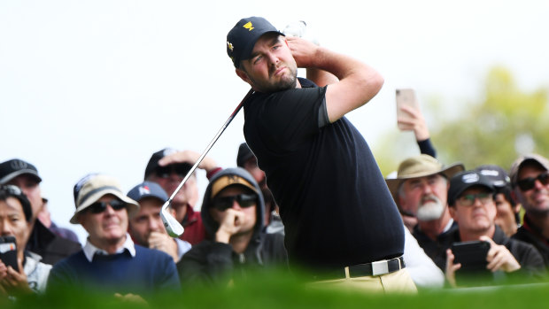 Marc Leishman's struggles started before he arrived at the first tee.
