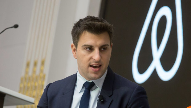 "We are collectively living through the most harrowing crisis of our lifetime": Airbnb chief Brian Chesky.