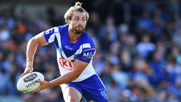 Bitter blow: Kieran Foran was in brilliant form on Sunday.