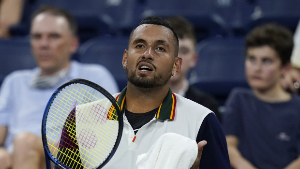Nick Kyrgios is out of the US Open.
