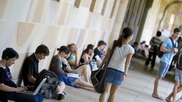 The University of Queensland ranked highly against national universities for student preference.