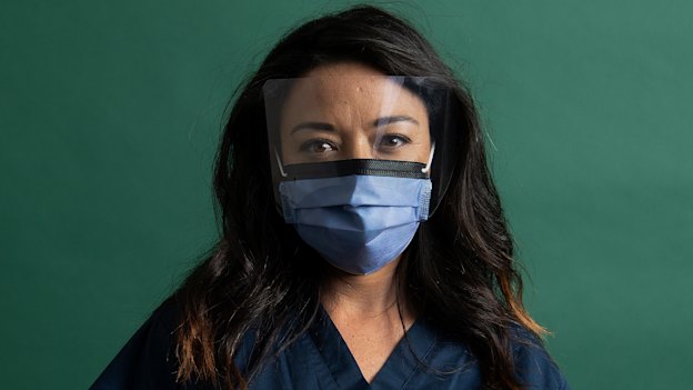 Danielle Austin, a nurse seconded to the aged-care facility, Newmarch House: "The touching thing was none of the COVID-affected residents died alone. The nurses did absolutely everything they could in their daily care."