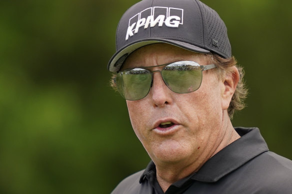 Phil Mickelson had his application to be reinstated on the PGA Tour denied. 