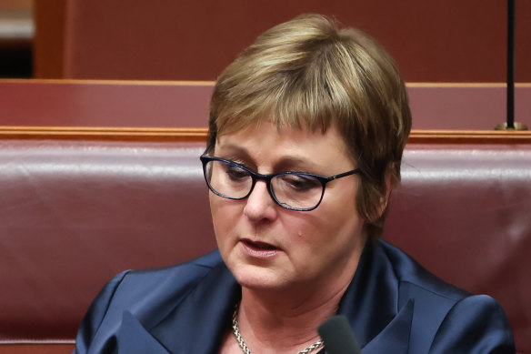 Higgins told the court Linda Reynolds, the then-defence industries minister, wanted to be informed if she went to police.