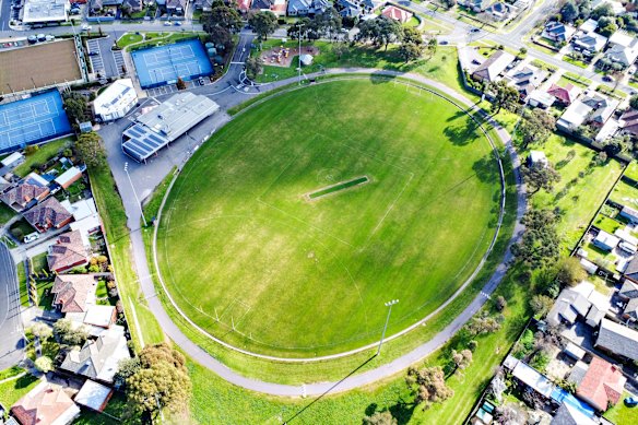 Lalor field where Fitzgerald was injured.