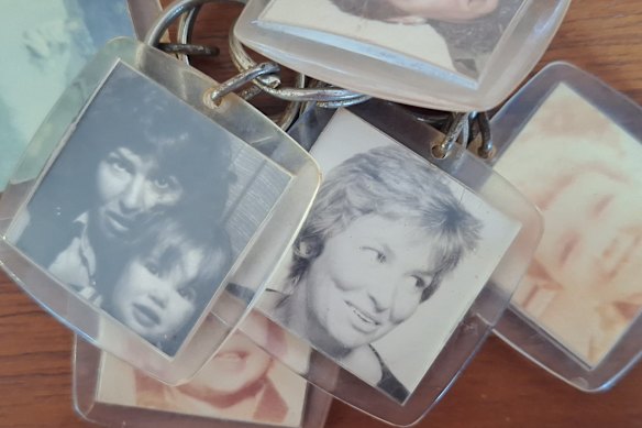 The author’s family-photo key ring hangs in the pantry, a reminder to call her mum every time she reaches for the garlic.