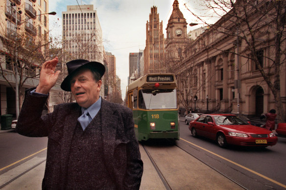 Barry Humphries was synonymous with Melbourne, and for a time with the city’s comedy festival too.