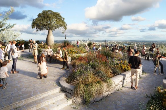 Major changes are proposed to the Mt Coot-tha Summit precinct, which attracts 1.5 million visitors each year. 