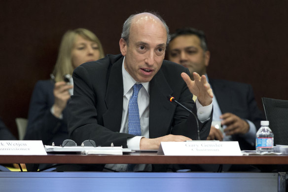 SEC chairman Gary Gensler clarified in a post that no decision has been made.