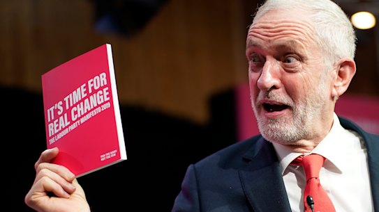 A man with a plan - even more radical than the last election: Labour leader Jeremy Corbyn.