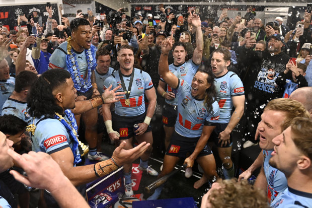 NSW broke Queensland’s two-series winning streak under Michael Maguire last year.