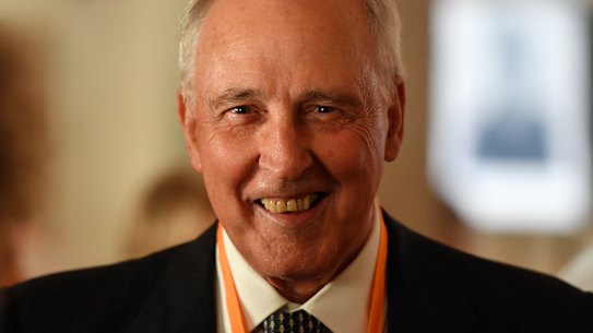Former Prime Minister Paul Keating.