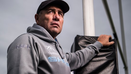 Gone but not forgotten: Premiership-winning Cronulla coach Shane Flanagan has been deregistered by the NRL.