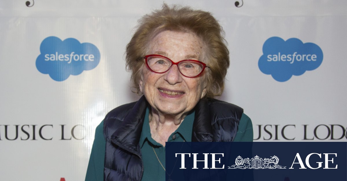 Sex therapist Dr Ruth dies aat 96