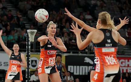 April Brandley of the Giants.