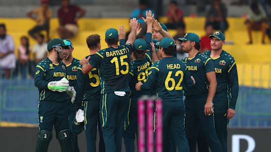 Australia struck early.