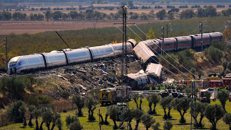 Spain train crash live updates: Iryo, Renfe AVE high-speed rail ...