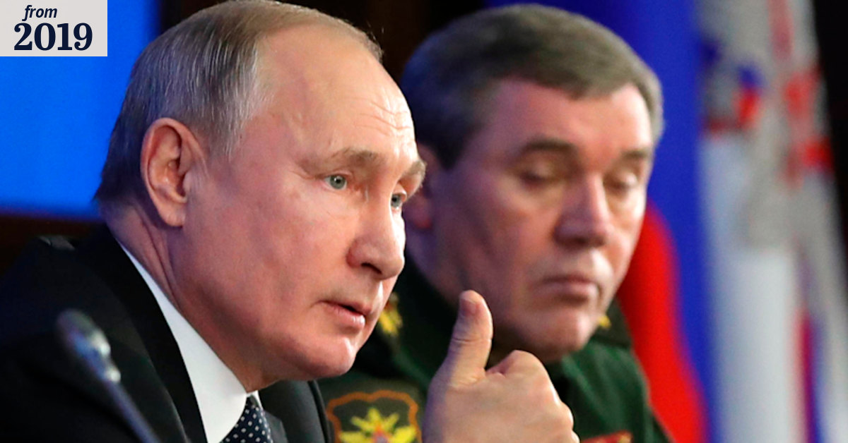 Russia is leading world with hypersonic 'weapons of the future': Putin