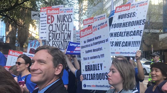 NSW Premier rejects nurses' demand for higher nurse-to-patient ratios