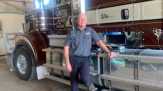 Trucking association chairman David Smith says drivers could go to the wall because of the government’s excise changes.