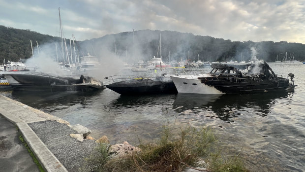Yacht fire causes $3 million worth of damage at northern beaches marina