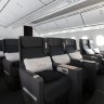 Qantas premium economy on a Boeing 787 Dreamliner.