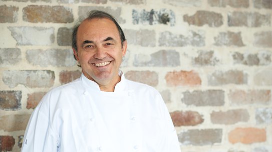 Chef Stefano Manfredi is growing food on his small balcony.